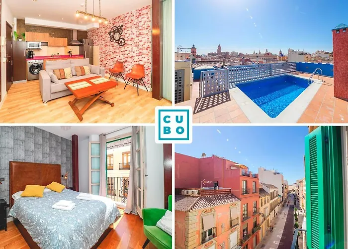 Appartement Cubo's 33 Carreteria 3b Málaga